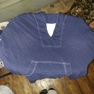 Navy blue shirt